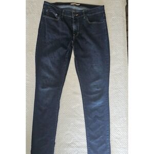 Levi Strauss &‎ Co Jeans Women's 711 Skinny Size 31 Dark Wash Stretch Denim Fall